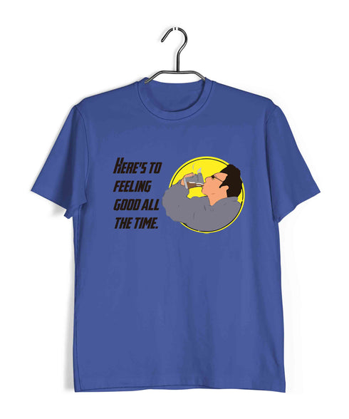 6 KRAMER TV Series Casual Graphic Printed T-Shirt for Men